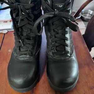 Black Combat & Moto Boots
